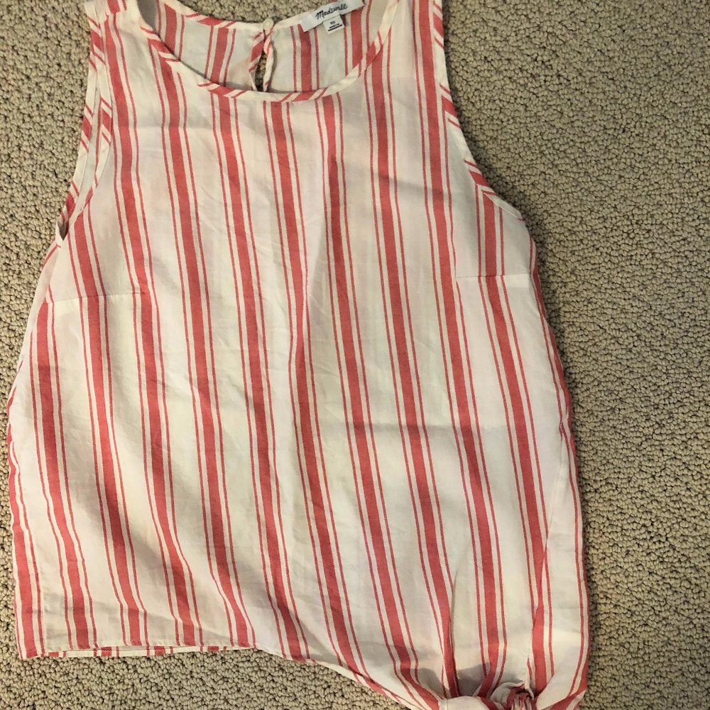 Madewell Striped Tank size XS